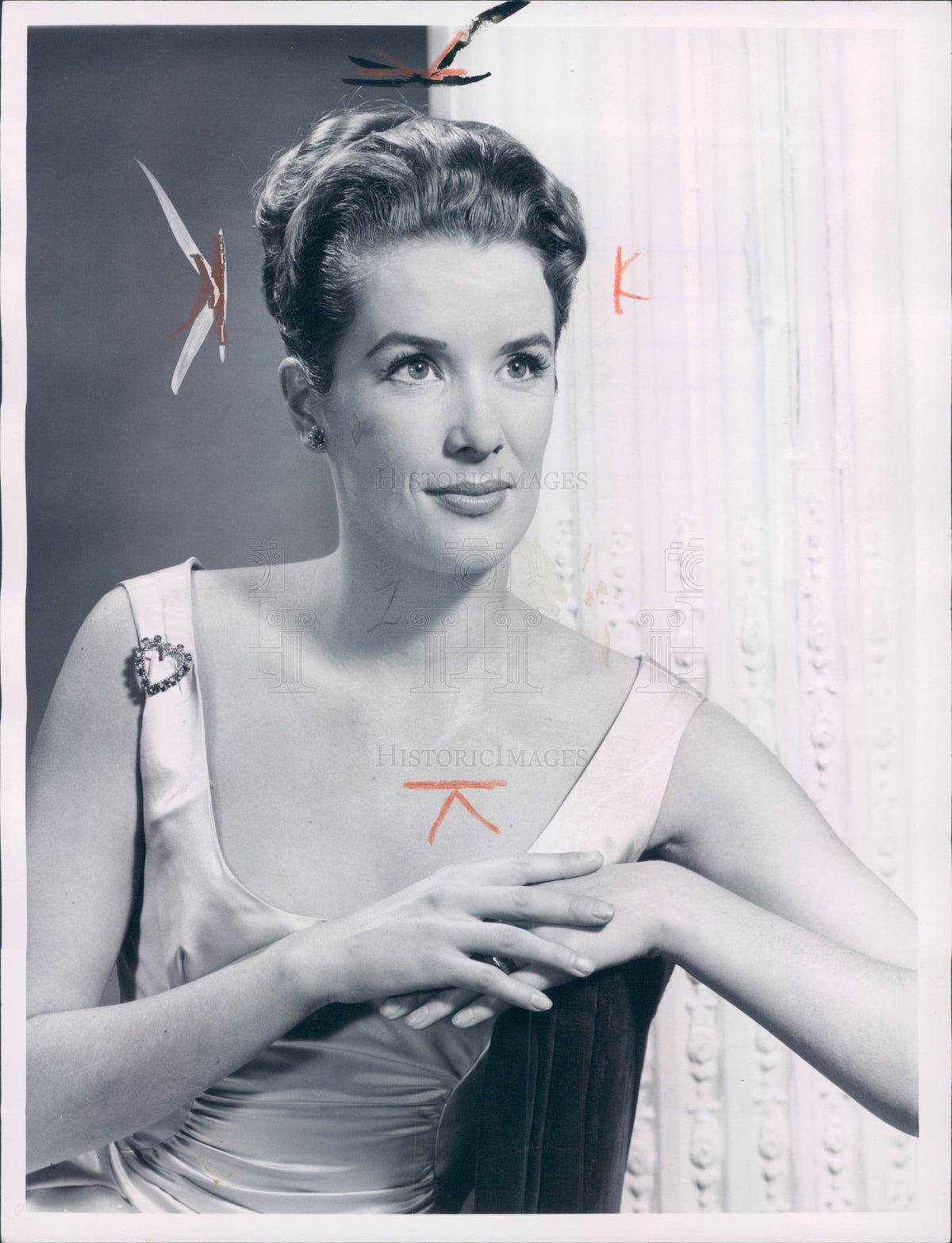 1958 Actress Sally Ann Howes Press Photo - Historic Images