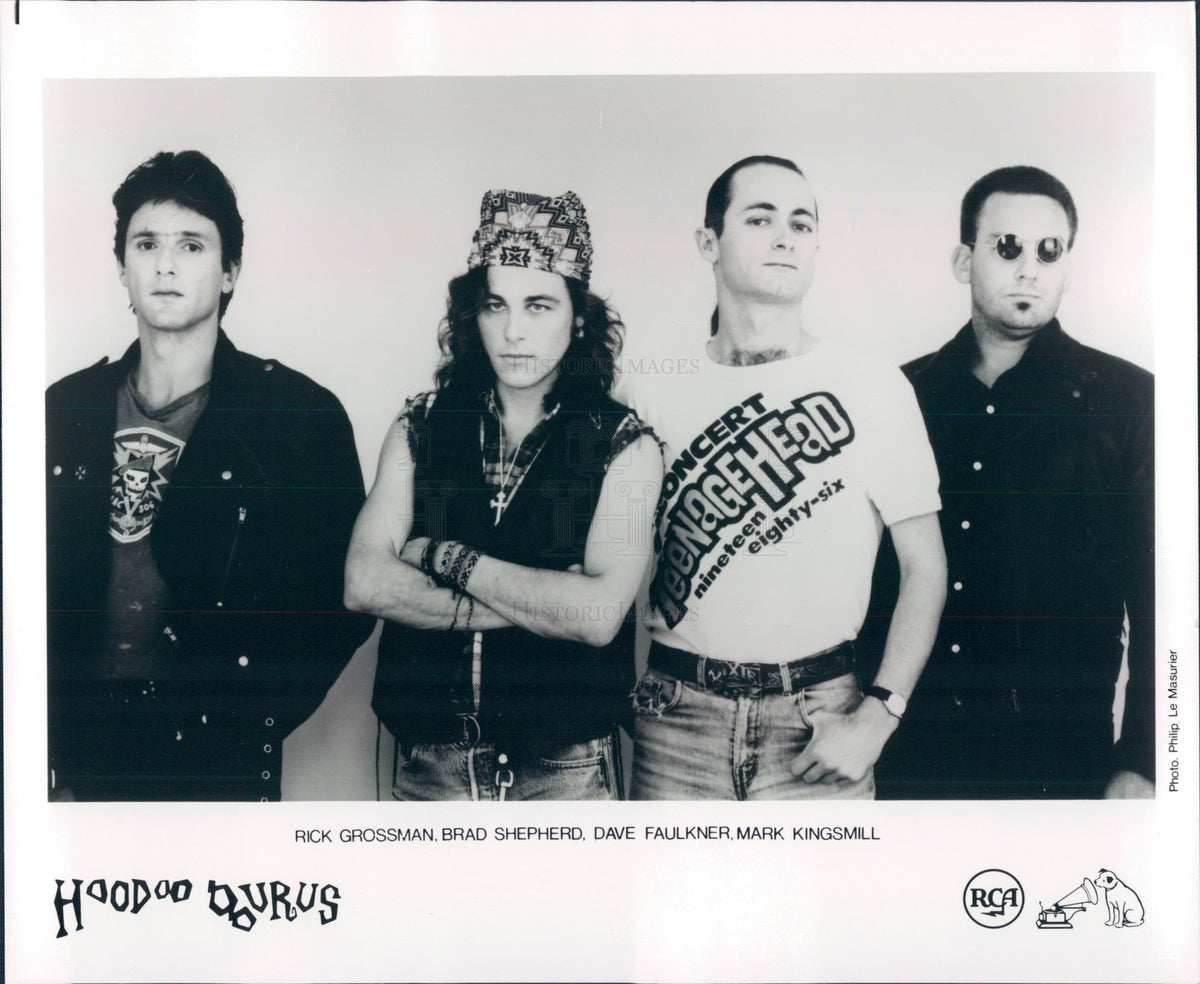 1990 Rock Band Hoodoo Gurus Press Photo - Historic Images