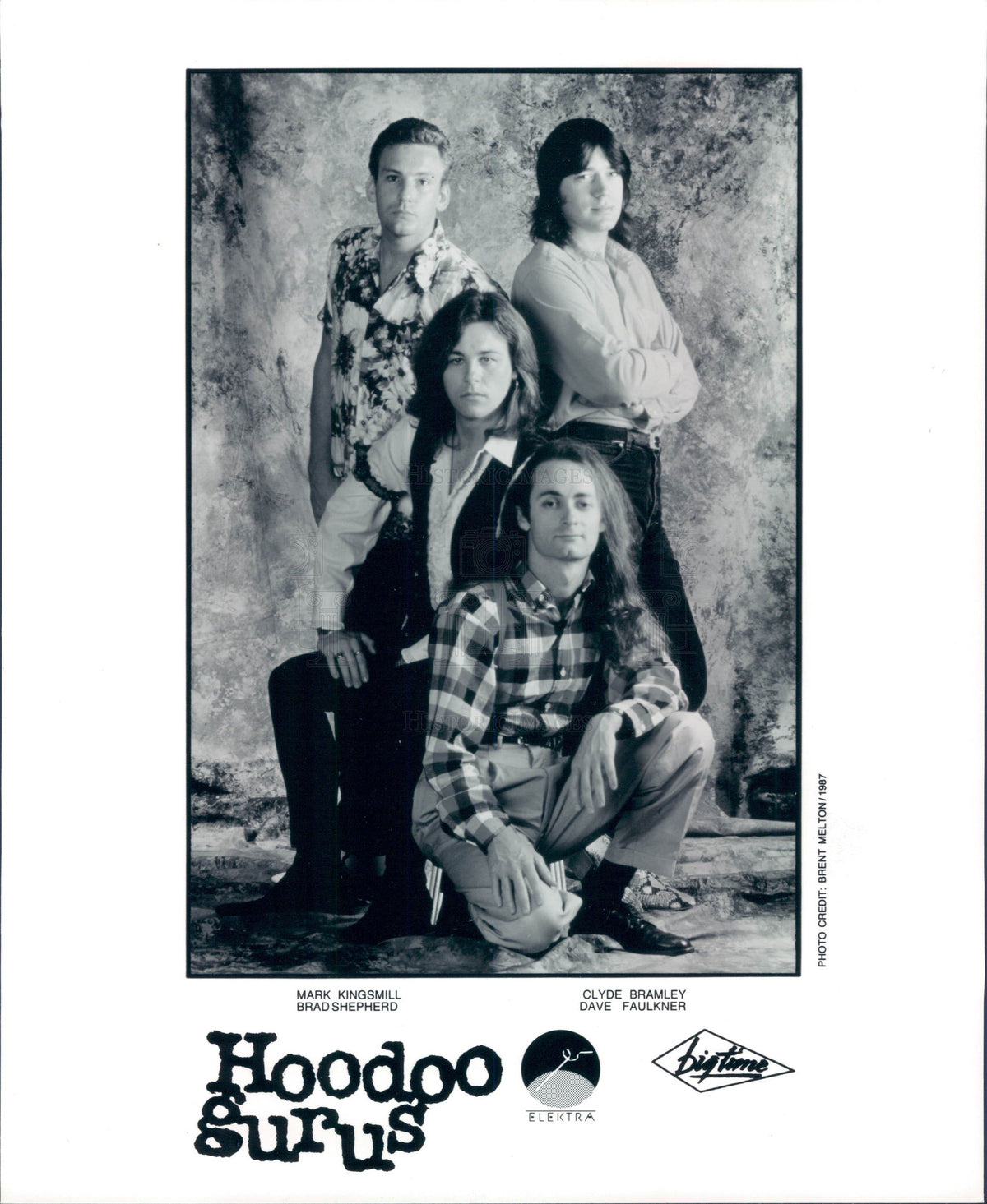 1988 Rock Band Hoodoo Gurus Press Photo - Historic Images