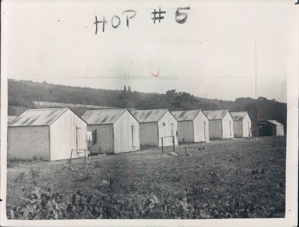 1928 Kent County England Hops Farm Press Photo - Historic Images