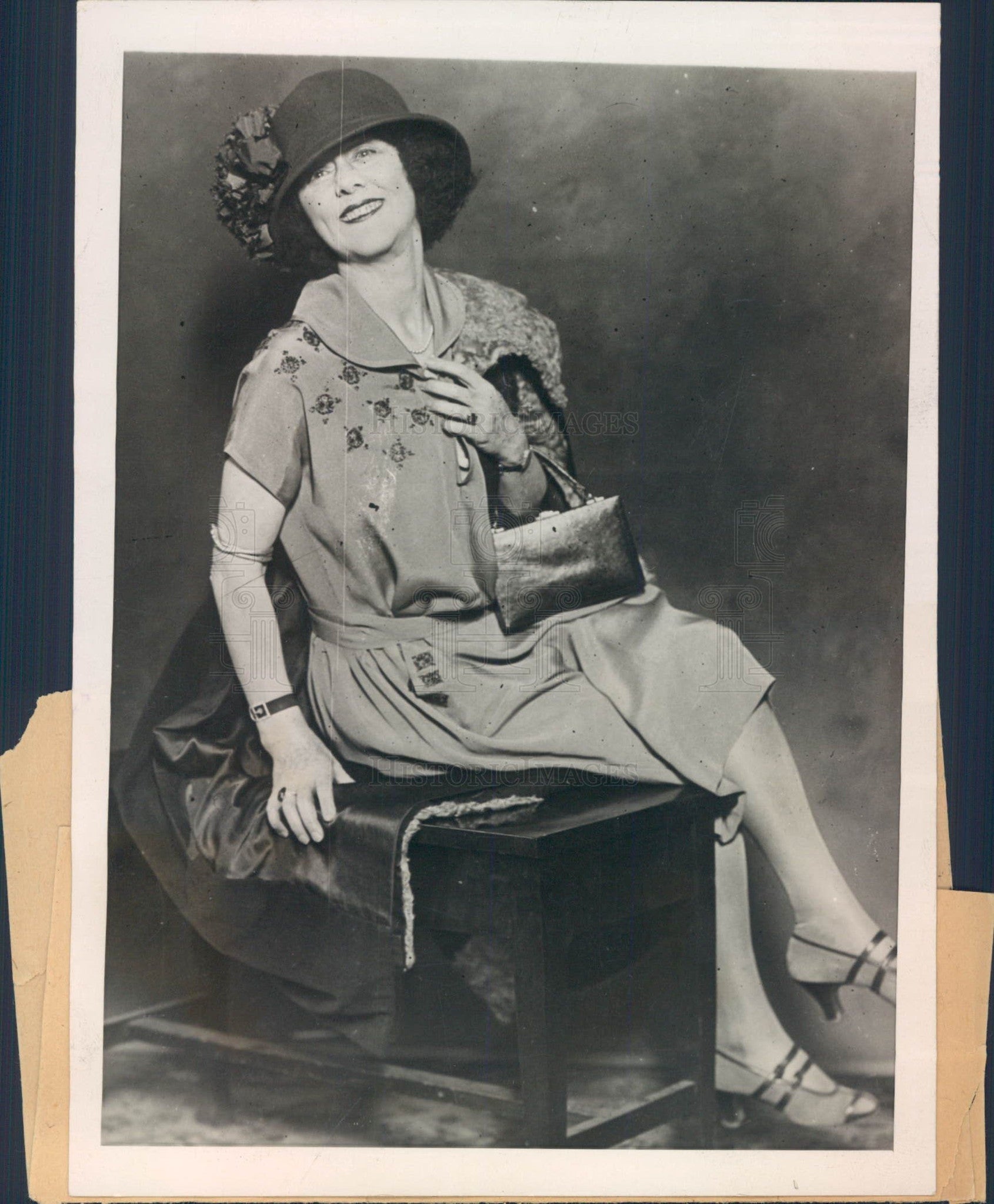1924 New York Cosmetics VP Edna Hopper Press Photo - Historic Images