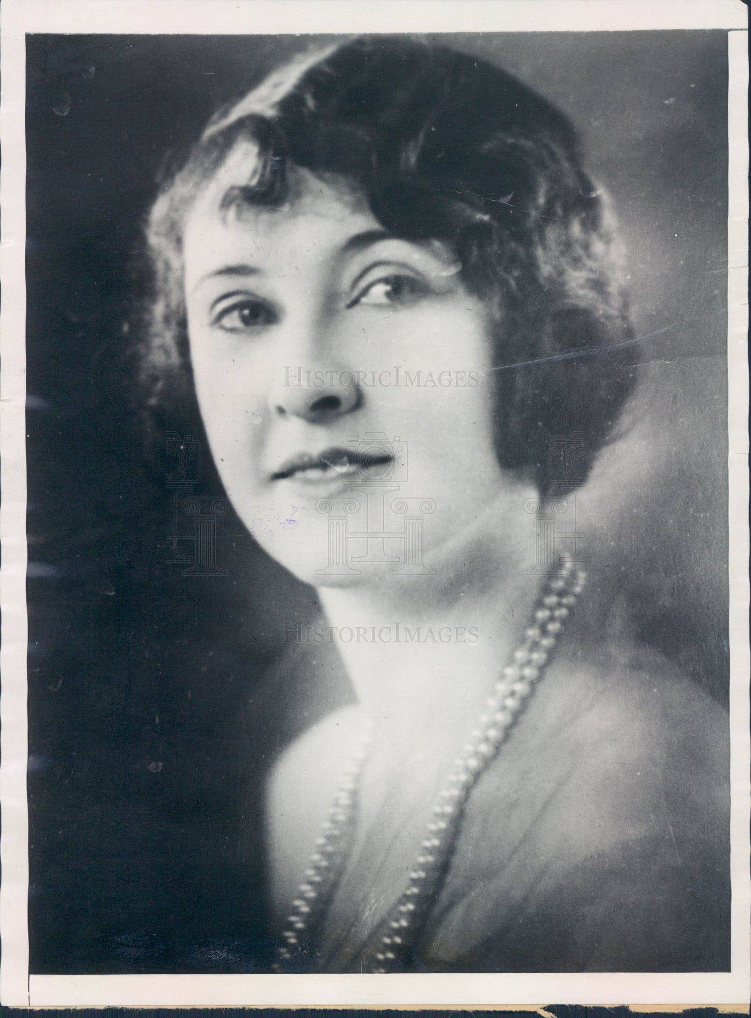 1927 Opera Singer Lillian Faulkes Press Photo - Historic Images