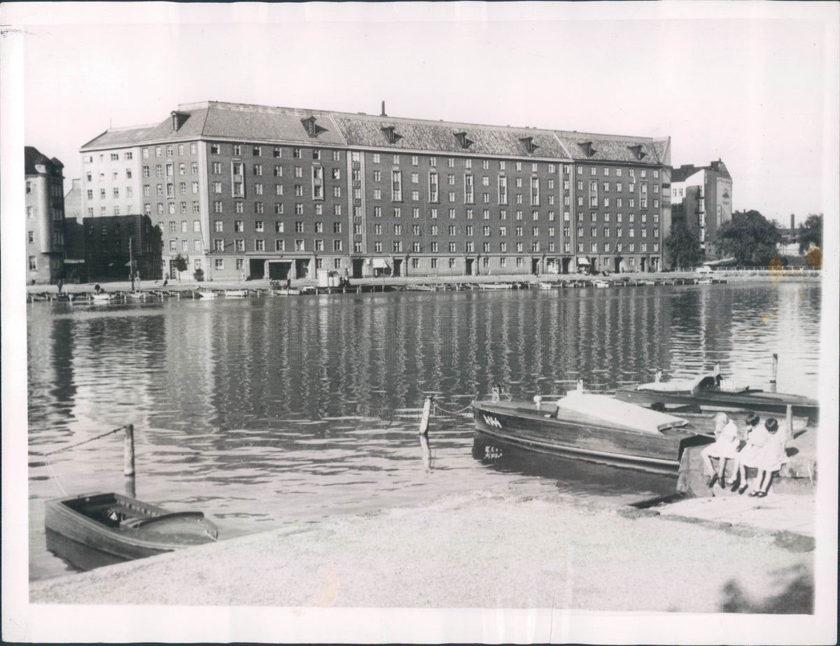 1938 Helsinki Finland Housing Press Photo - Historic Images