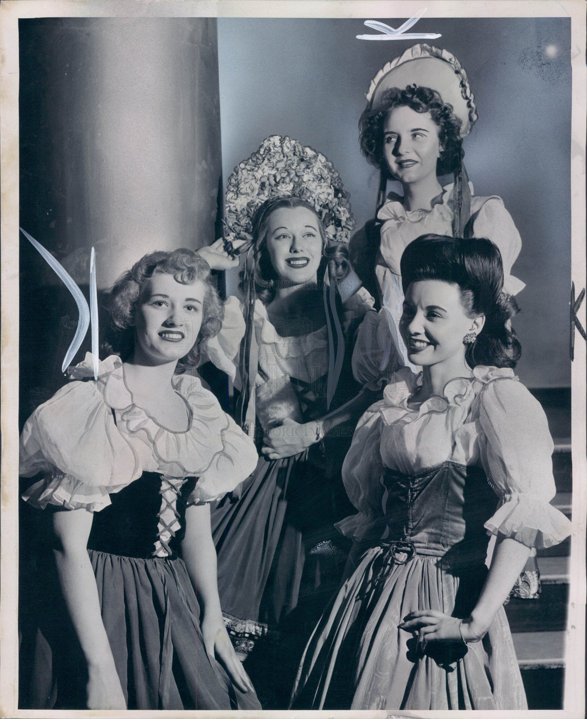 1944 Detroit Opera Company Civic Light Press Photo - Historic Images