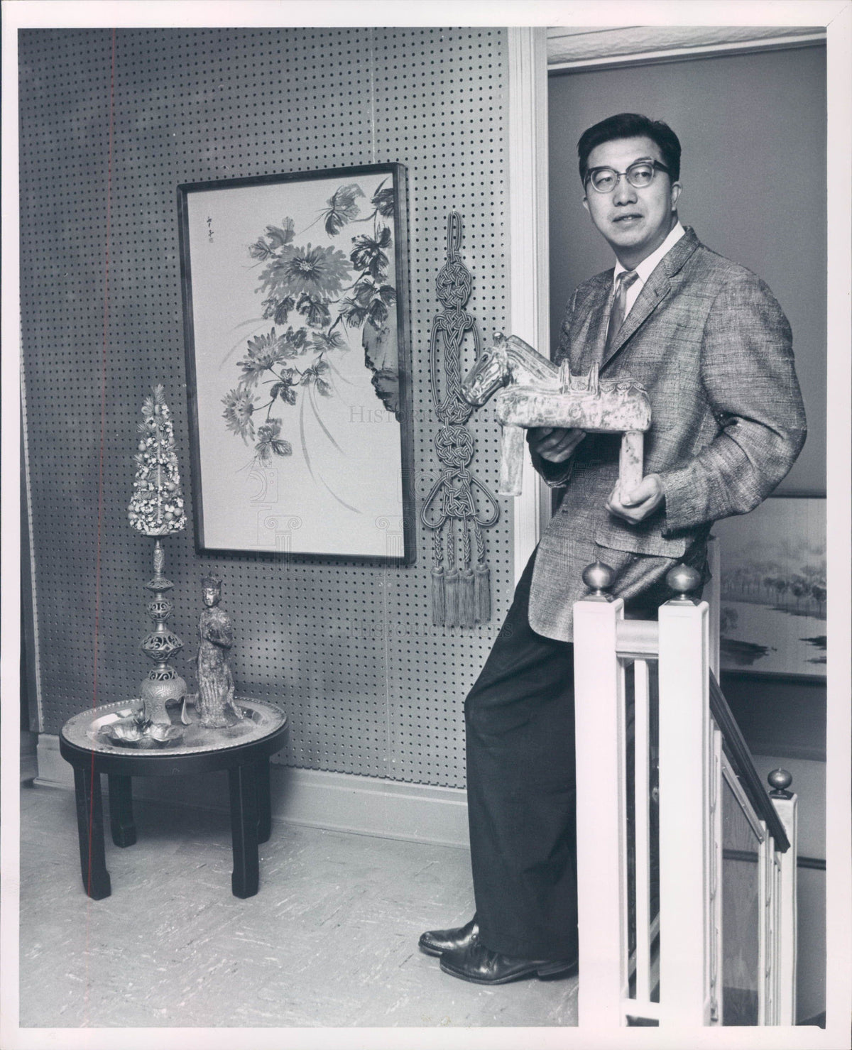 1961 Oriental Designer William Hond Press Photo - Historic Images