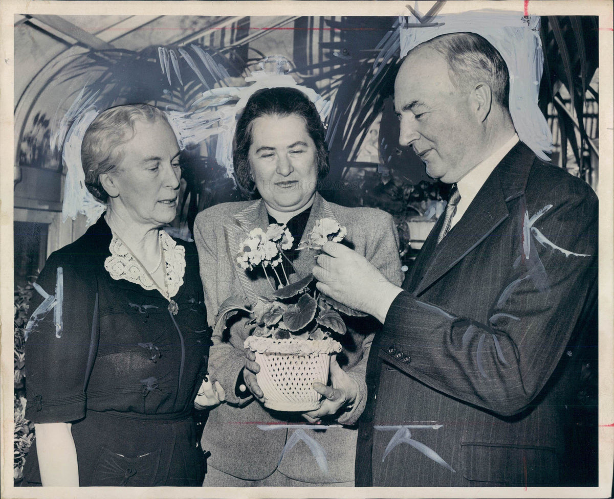 1947 Dr Icie Macy Hoobler Press Photo - Historic Images