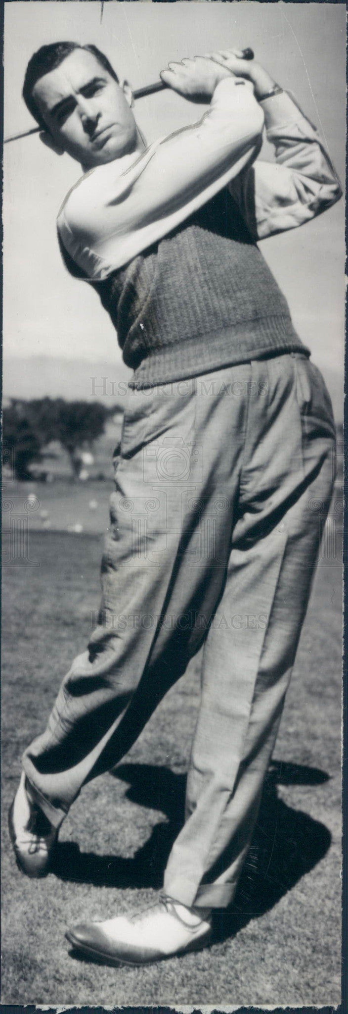 1939 Golfer William Holt Press Photo - Historic Images