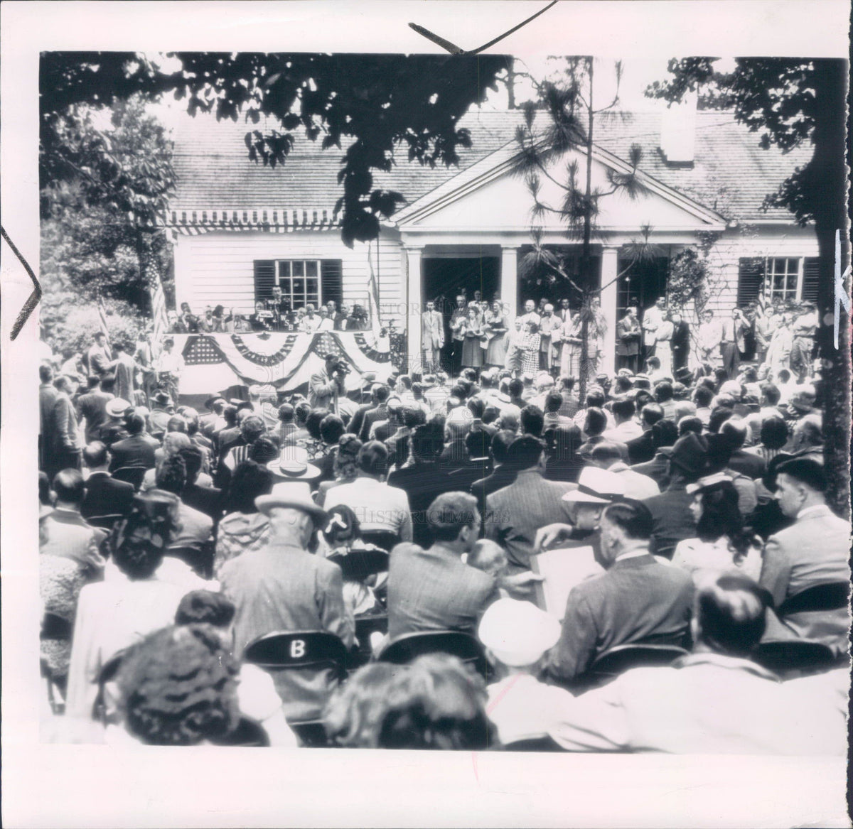 1947 Warm Springs Foundation Press Photo - Historic Images