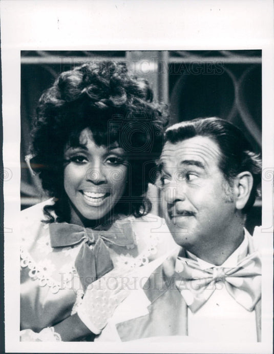 1971 Diahann Carroll TN Ernie Ford Press Photo - Historic Images
