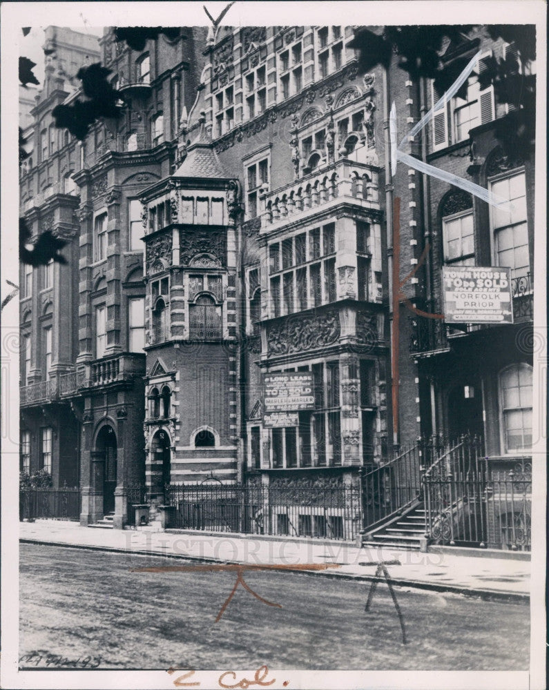 1937 Chelsea England Duke of Windsor Home Press Photo - Historic Images