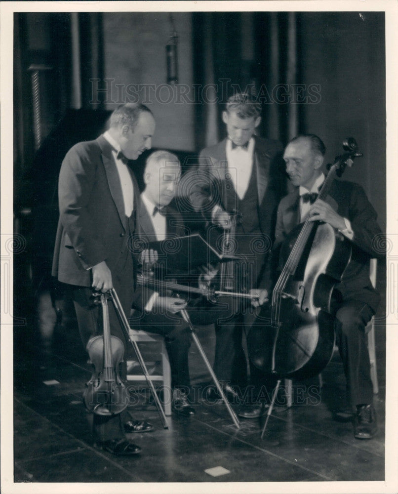 Undated Chicago Daily News String Quartet Press Photo - Historic Images