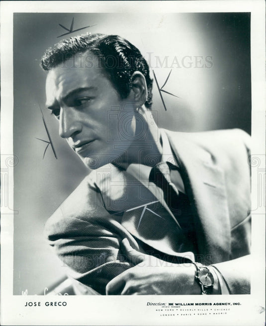 1964 Flamenco Dancer Jose Greco Press Photo - Historic Images