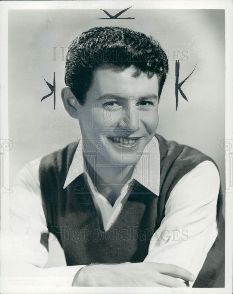 1955 Singer Eddie Fisher Press Photo - Historic Images