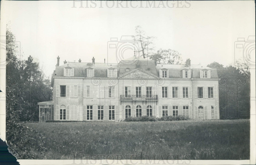 1929 Massey-Verrieres France Chateau Press Photo - Historic Images