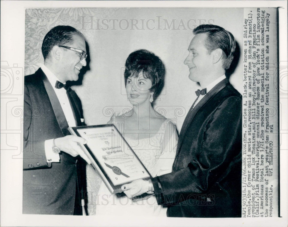 1966 Actress Shirley Temple Press Photo - Historic Images