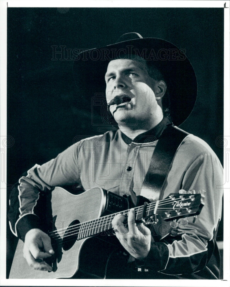 1991 Country Singer Garth Brooks Press Photo - Historic Images