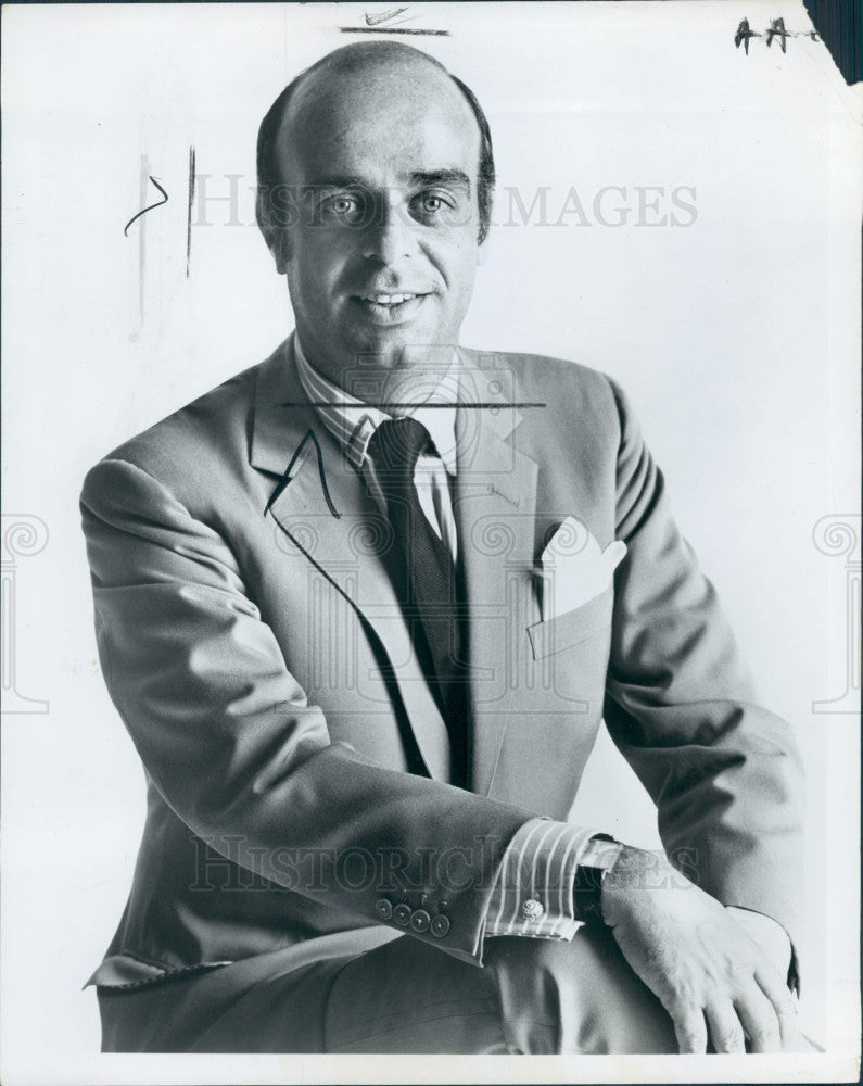 1978 Designer Donald Brooks Press Photo - Historic Images