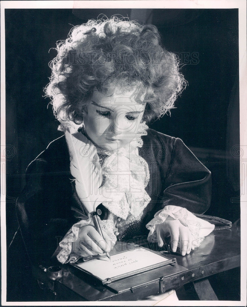 1953 Doll Secretary Made 1770 Press Photo - Historic Images