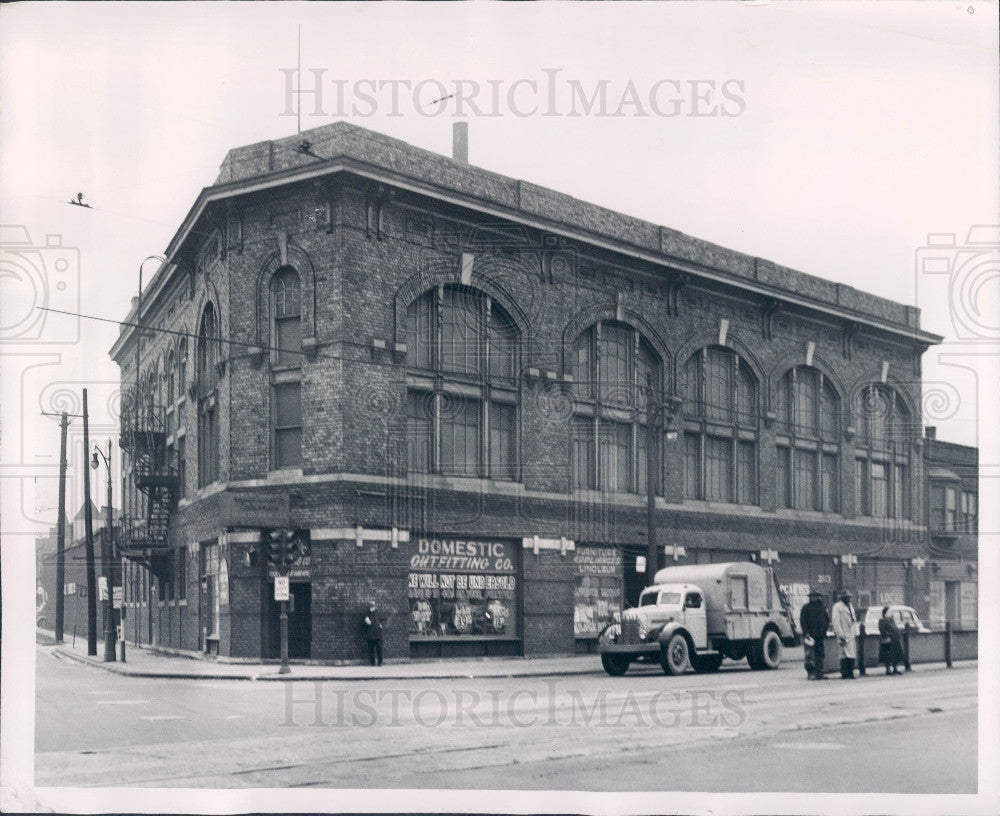 1952 Detroit Amalgamated Union Hall Press Photo - Historic Images