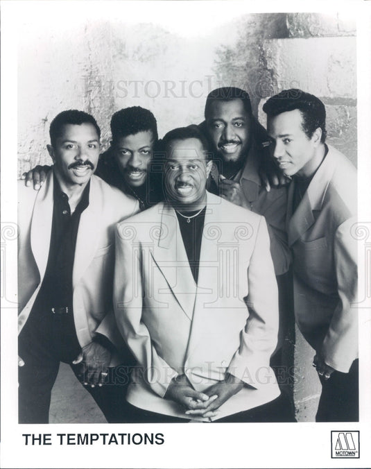 1994 Music Group The Temptations Press Photo - Historic Images