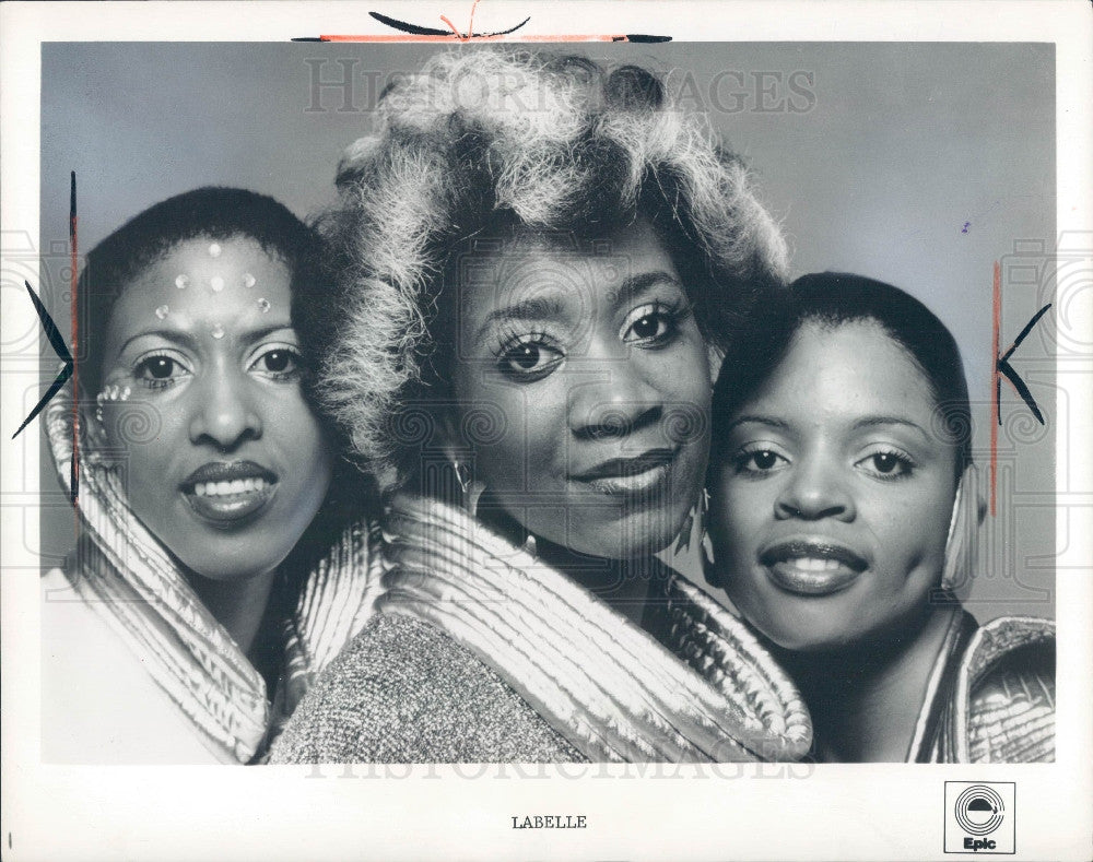 1975 Singing Group LaBelle Press Photo - Historic Images