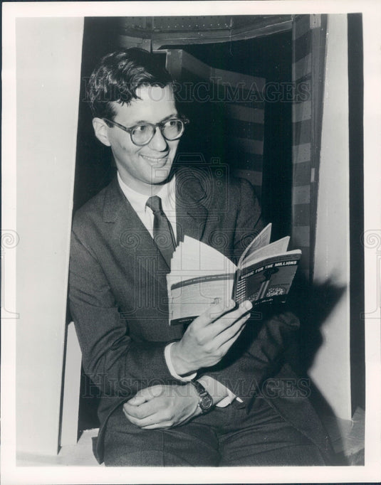 1957 Quiz Kid Joel Kupperman Press Photo - Historic Images