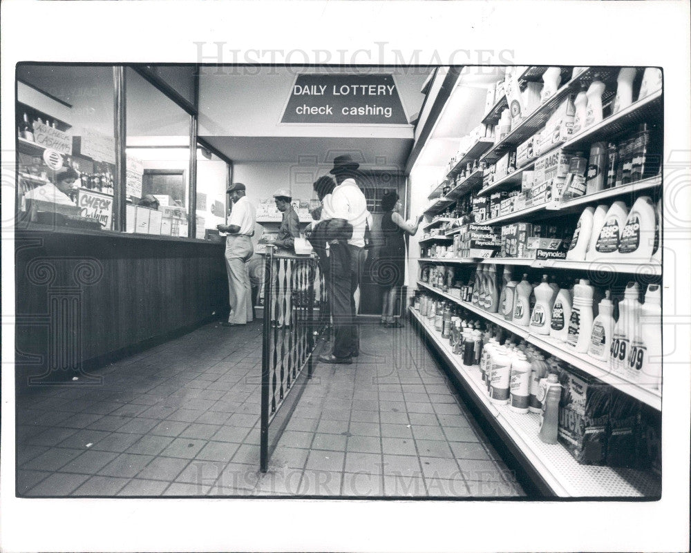 1981 Detroit Kinsel&#39;s Drugs Press Photo - Historic Images