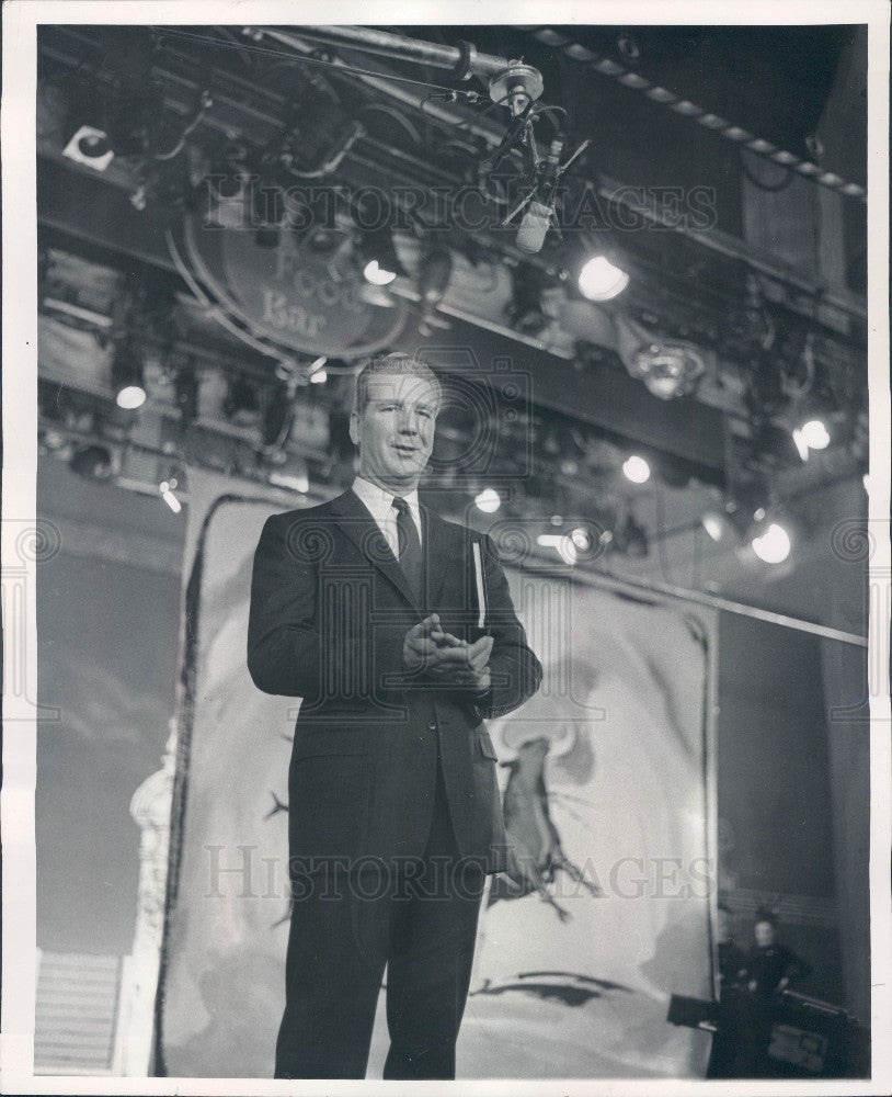 1959 TV Announcer Durward Kirby Press Photo - Historic Images
