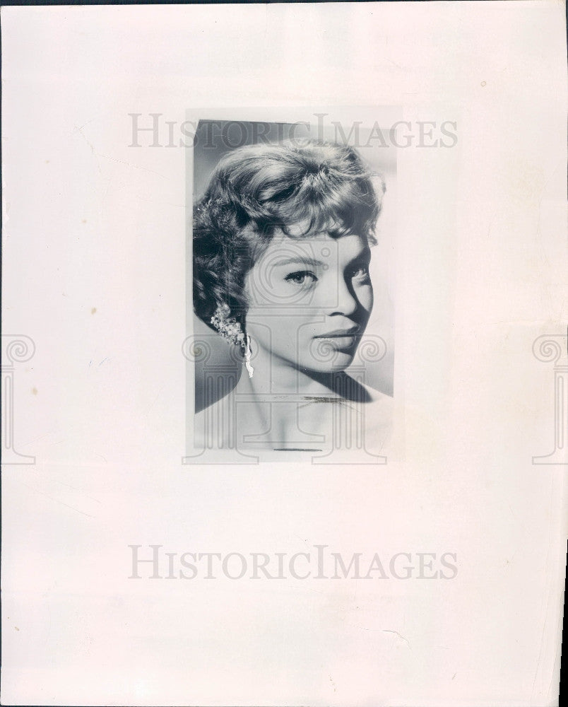 1960 Dancer Actress Juliet Prowse Press Photo - Historic Images