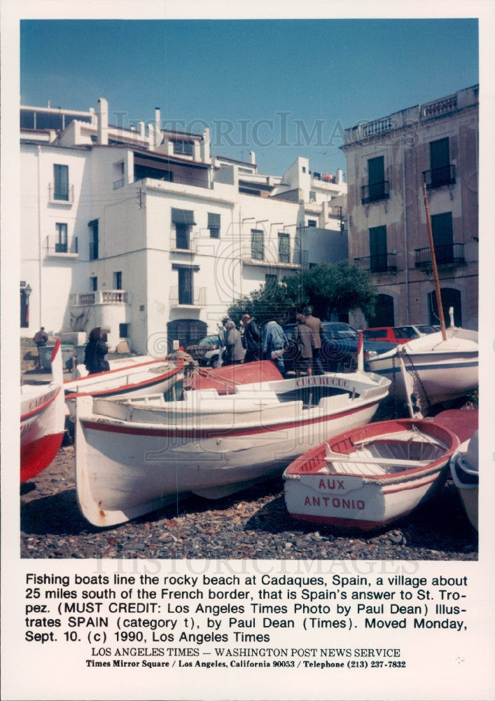 1991 Cadaques Spain Press Photo - Historic Images