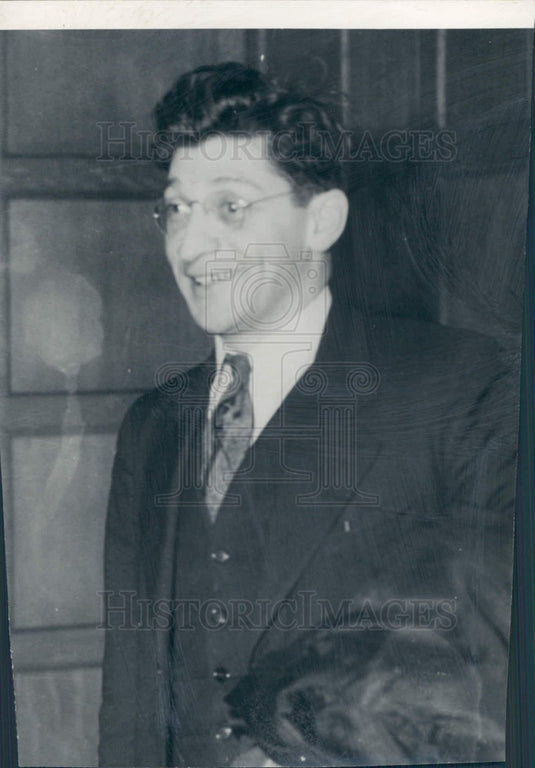 1935 Detroit Communist Philip Raymond Press Photo - Historic Images