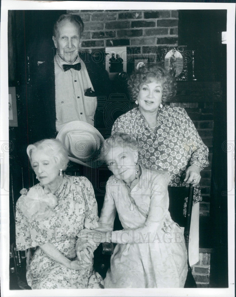 1988 Actors B Davis L Gish V Price Sothern Press Photo - Historic Images