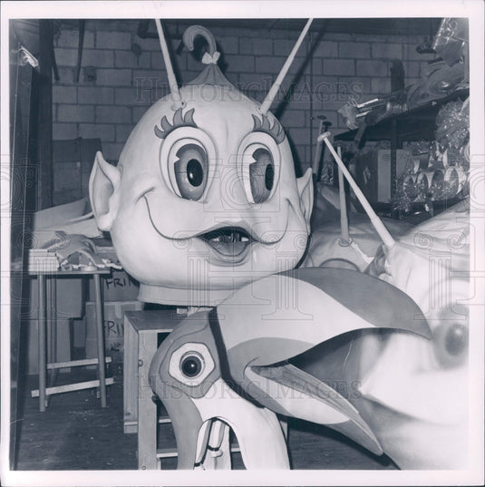 1967 Detroit Hudson T'giving Parade Floats Press Photo - Historic Images