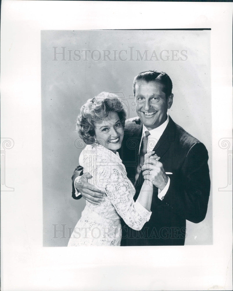 1965 Bandleader Lawrence Welk Norma Zimmer Press Photo - Historic Images