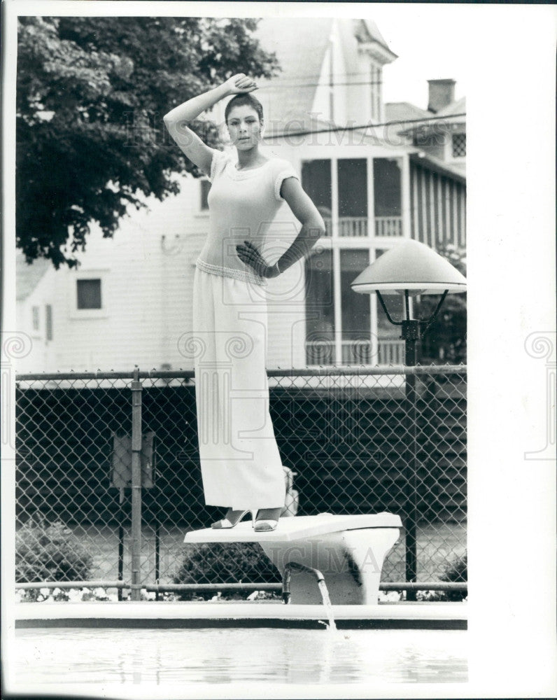 1985 Fashion Designer Carolyne Roehm Press Photo - Historic Images