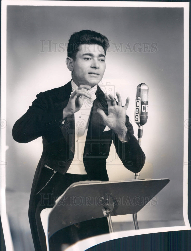 1948 Chicago Conductor Izler Solomon Press Photo - Historic Images