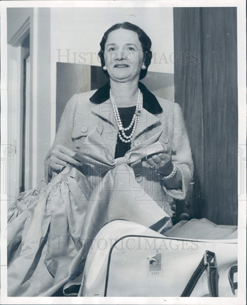 1959 Fashion Designer Hannah Troy Press Photo - Historic Images