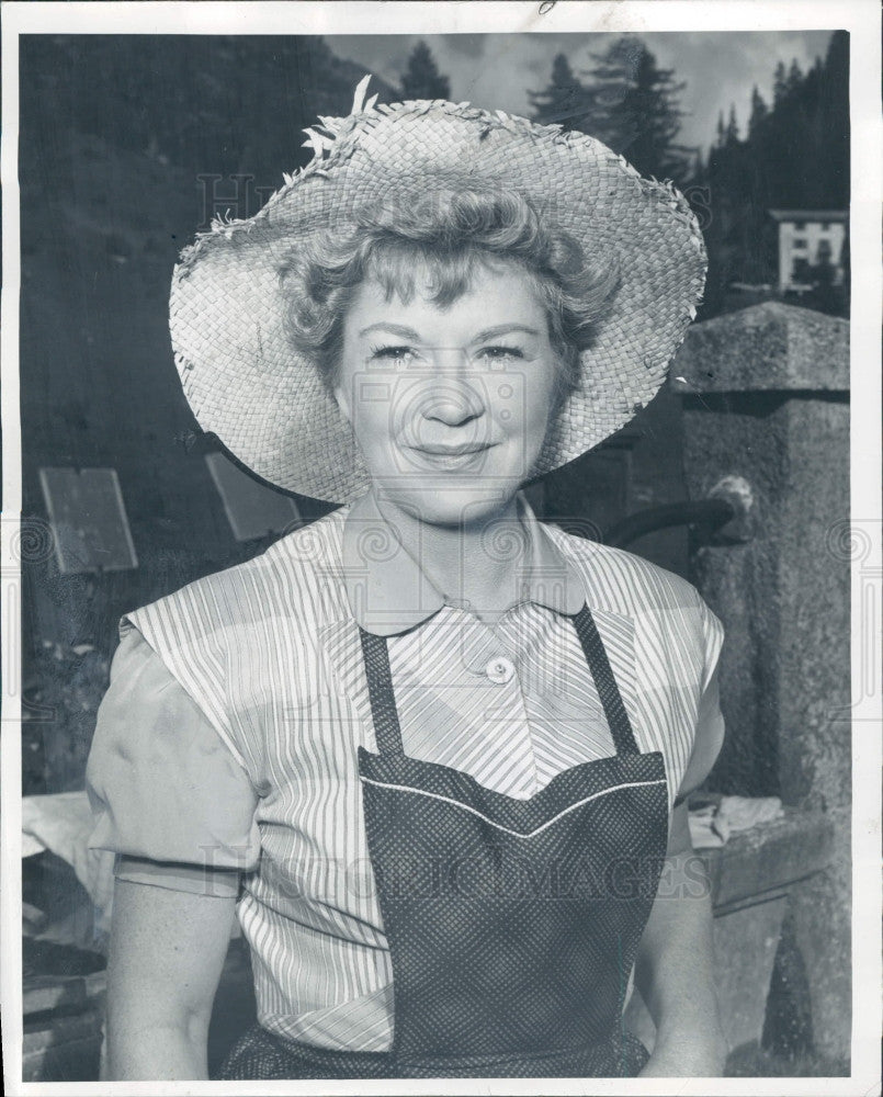 1956 Actress Claire Trevor Press Photo - Historic Images
