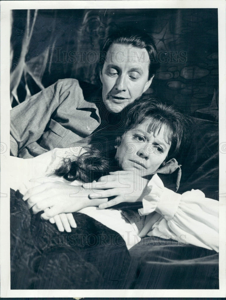 1970 Actors Kate Reid &amp; William Needles Press Photo - Historic Images