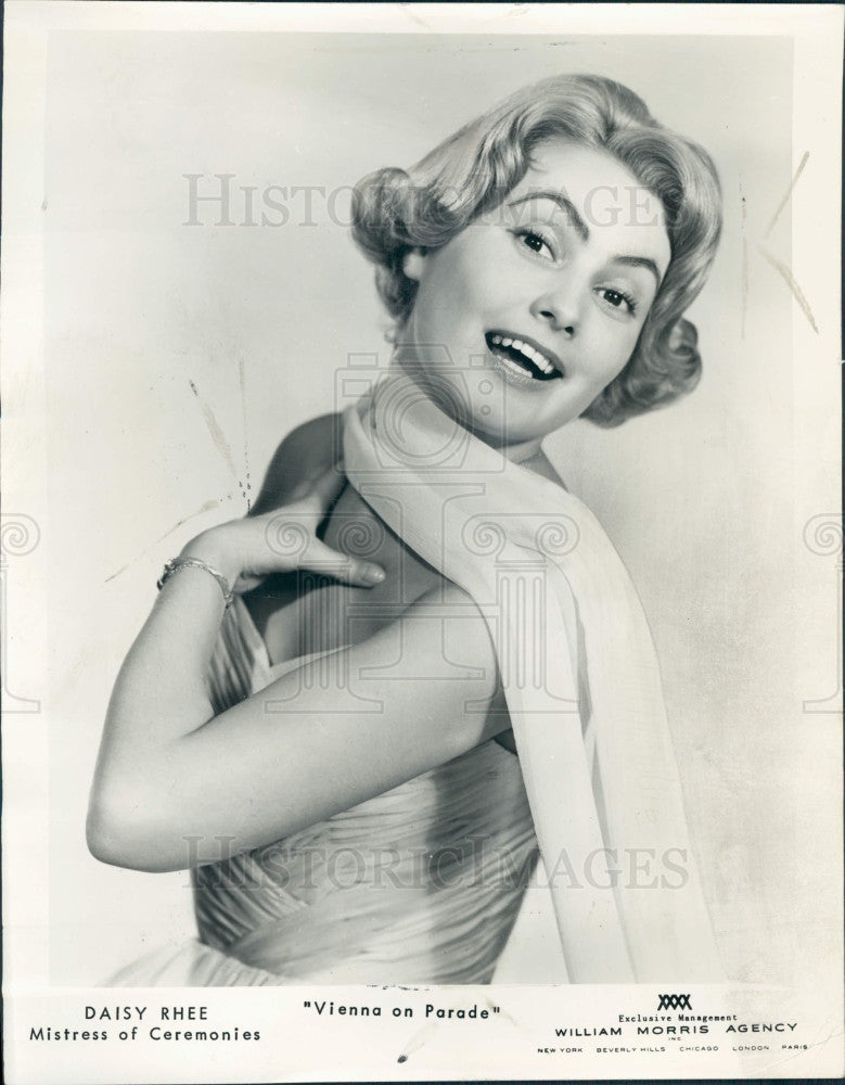 1962 Actress Daisy Rhee Press Photo - Historic Images