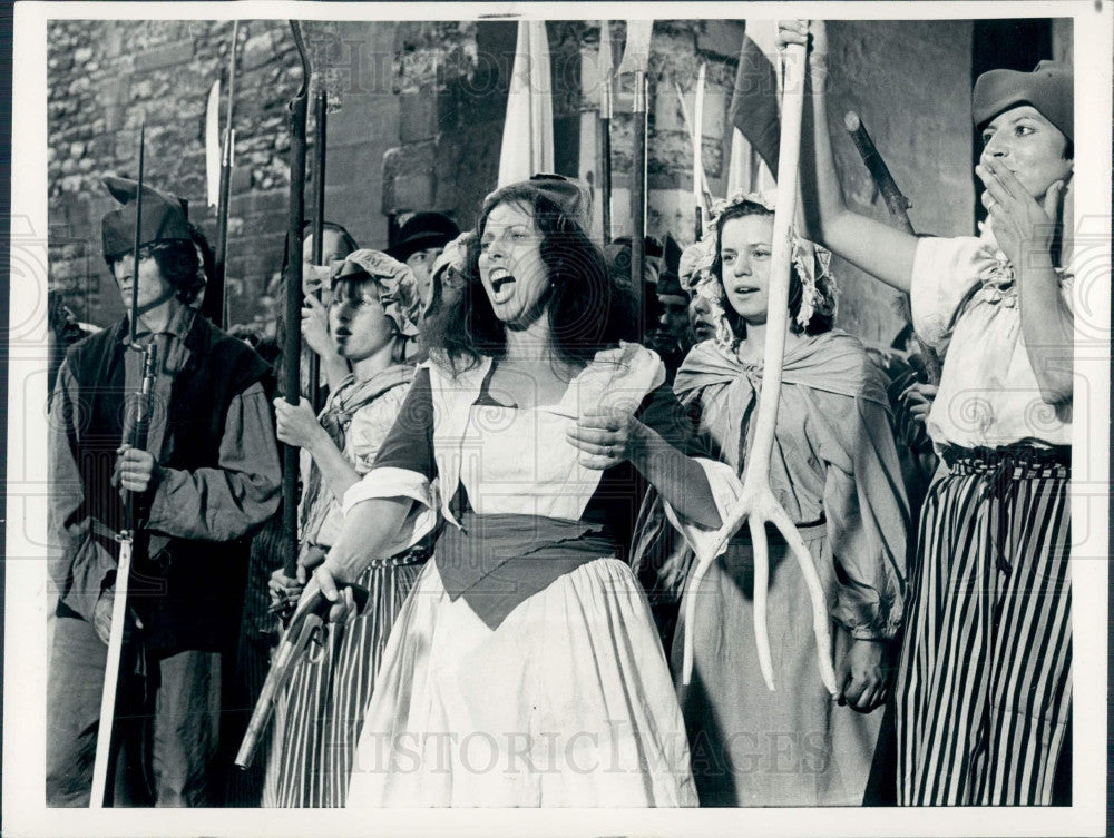 1980 Actress Billie Whitelaw Press Photo - Historic Images