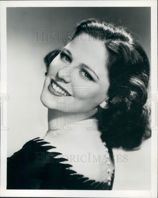 Undated Actress Gloria Stroock Press Photo - Historic Images