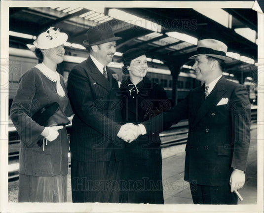 1935 Jazz Bandleader Paul Whiteman Press Photo - Historic Images