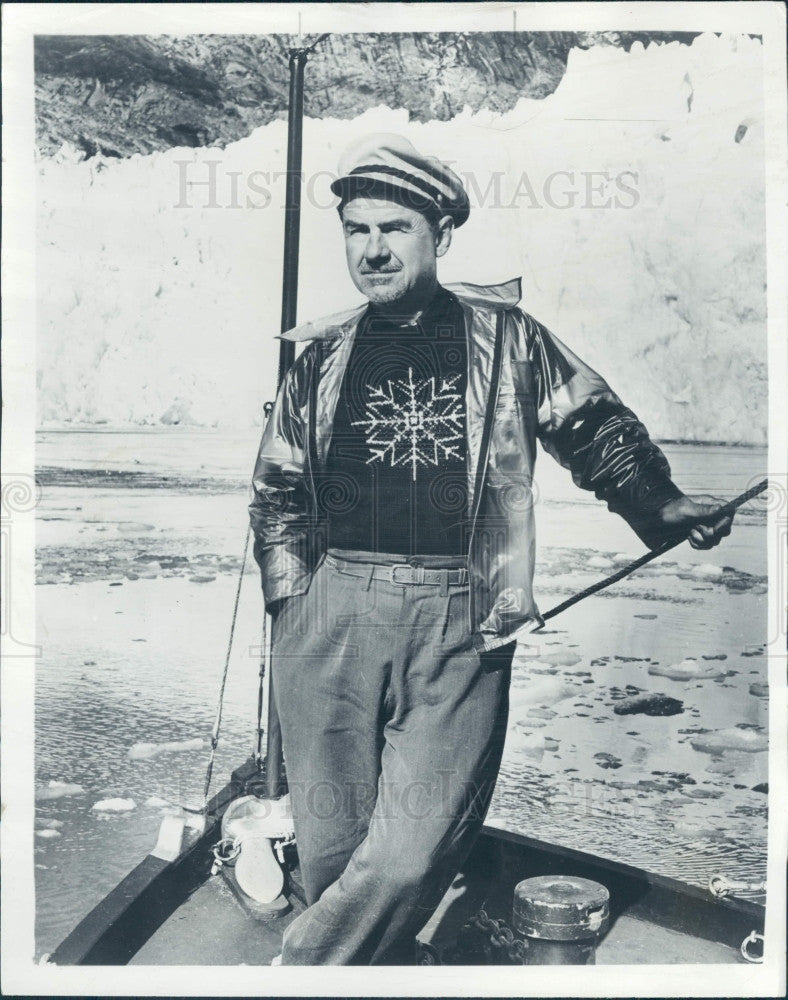 1953 Lawrence Arabia Author Lowell Thomas Press Photo - Historic Images