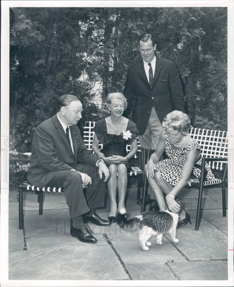 1965 Australian Diplomat Sir Percy Spender Press Photo - Historic Images