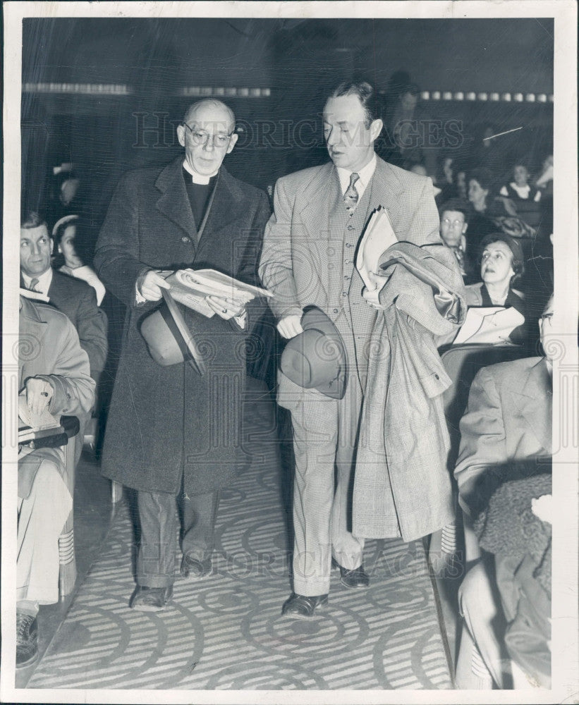 1951 Detroit Minister Rev William Sperry Press Photo - Historic Images