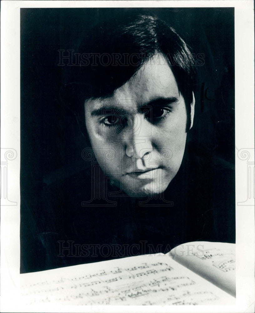 1973 Pianist Alberto Reyes Press Photo - Historic Images