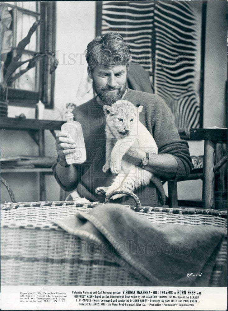 Actor Travers 1966 Actor Bill Travers Press Photo - Historic Images