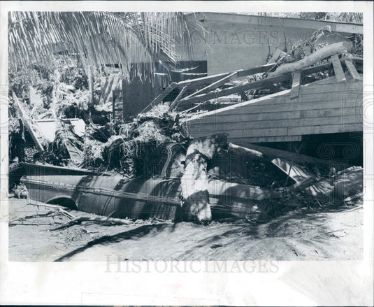 1974 Choloma Honduras Hurricane Damage Press Photo - Historic Images