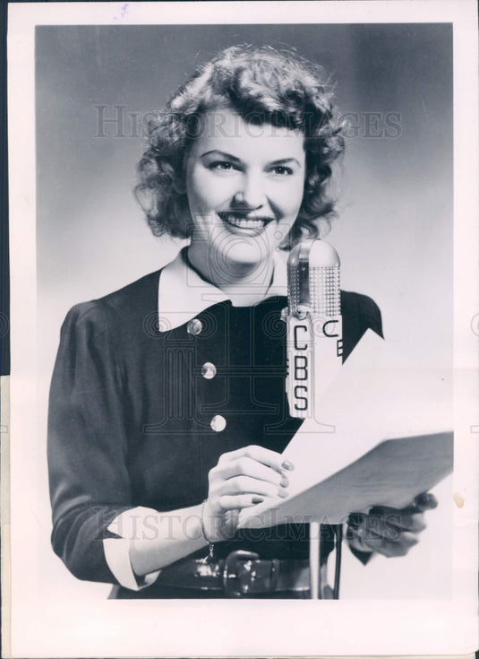 1953 Actress Beverly Roberts Press Photo - Historic Images